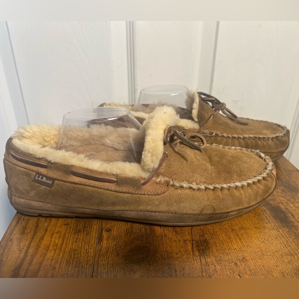 L.L. Bean Men's Brown Suede Loafers